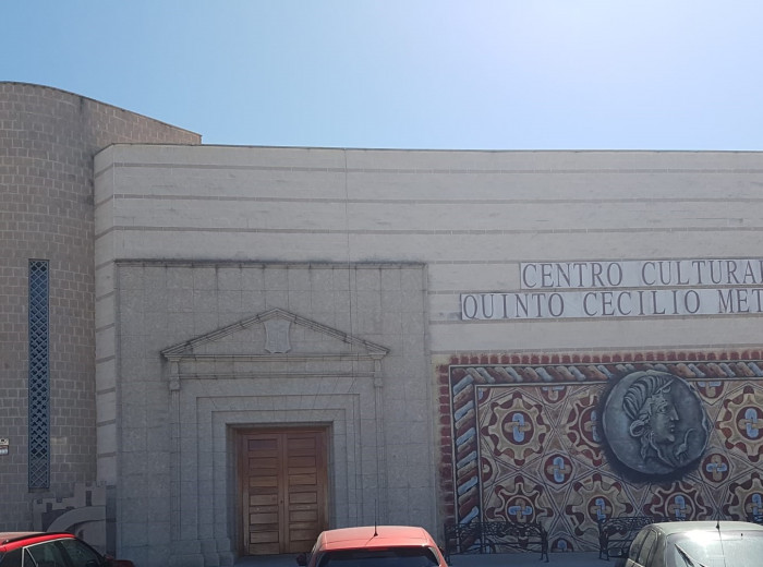 Aspecto actual de la fachada principal del Centro Cultural