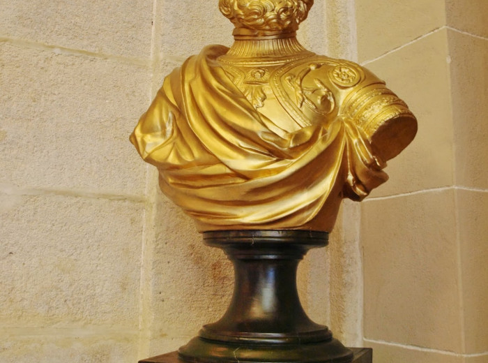 Vaciado del busto de H. Cortés que posee los duques de Monteleone