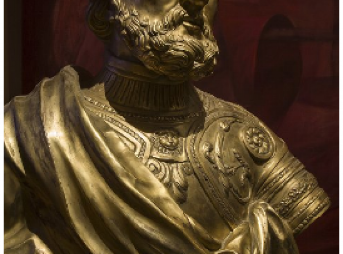 Copia del busto de Tolsá en el Museo de la Minería