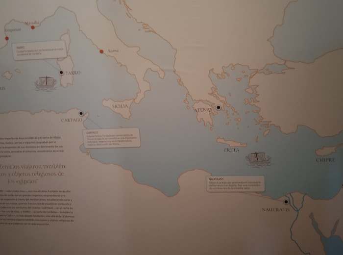El comercio en el Mediterráneo en el s. VI a. C.