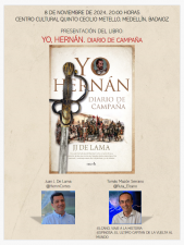 Cartel de presentación del libro